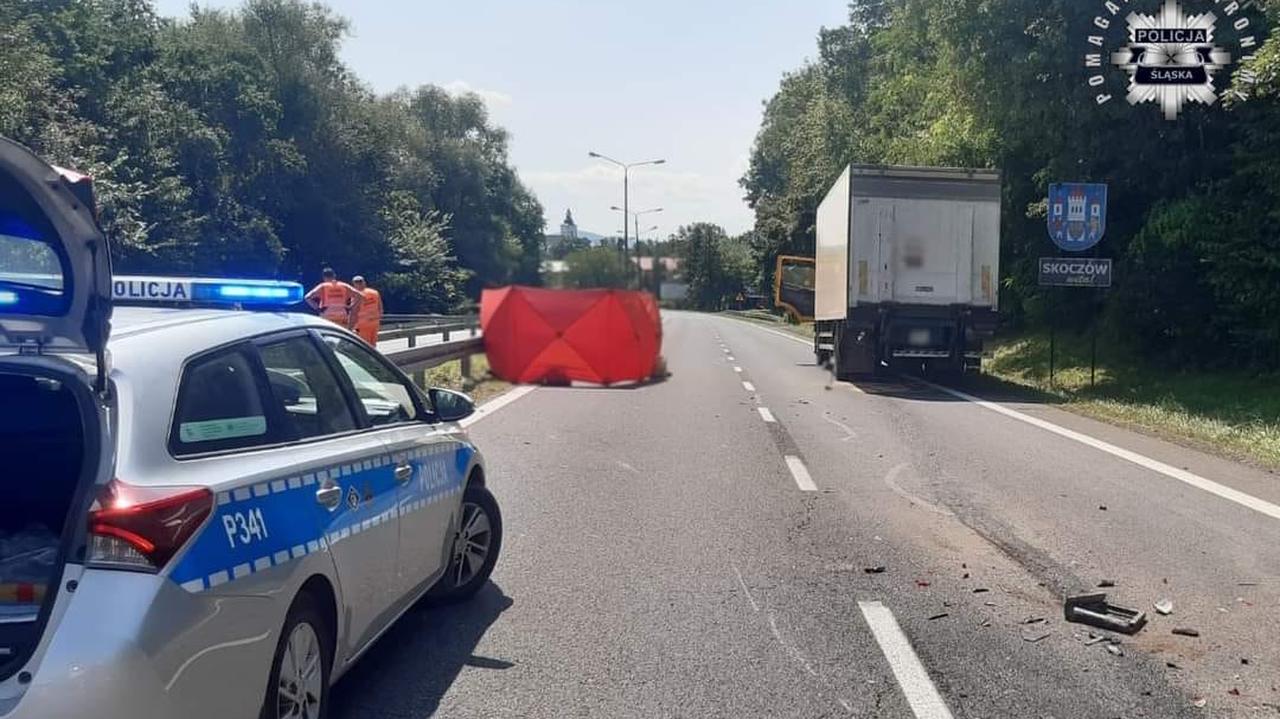 Tragedia na drodze. Zginął motocyklista