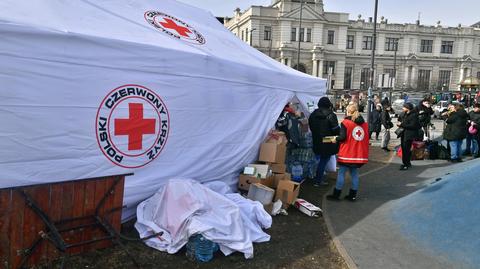 Michał Mikołajczyk, prezes Polskiego Czerwonego Krzyża na Mazowszu o potrzebach uchodźców