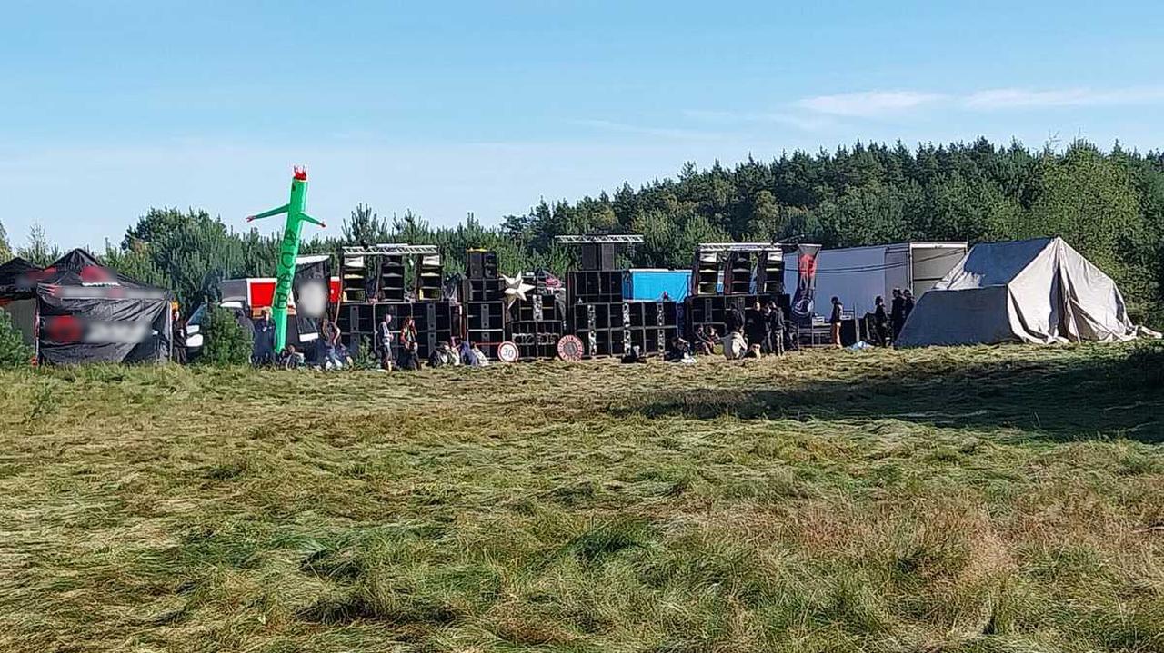 Impreza techno w lesie. Mieszkańcy poprosili o pomoc policję