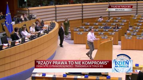 Tarczyński: siedem lat minęło od ataków na Polskę, praworządność jest wymówką