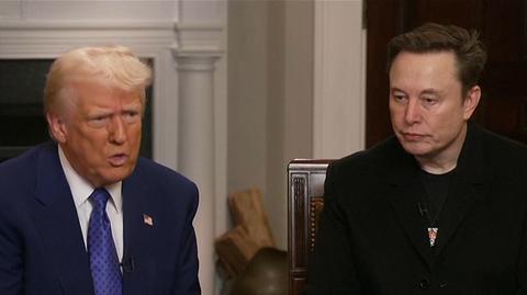 Donald Trump i Elon Musk udzielili wspólnego wywiadu