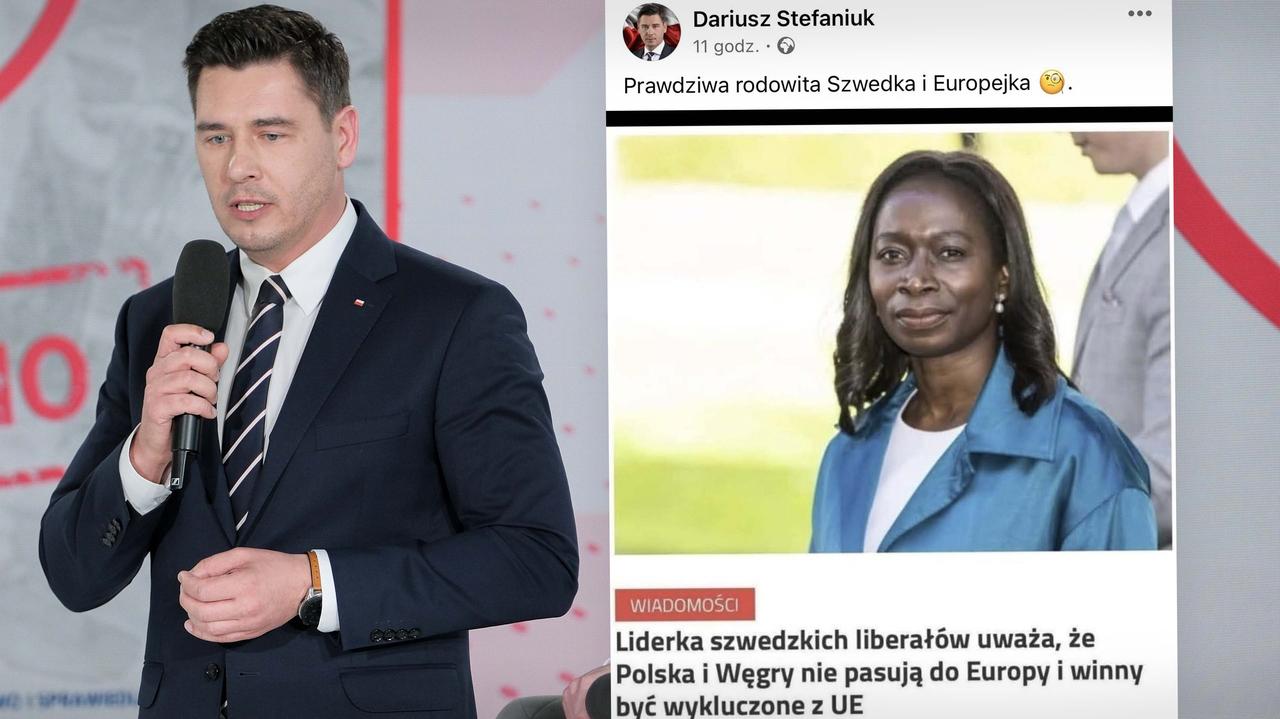 Ciemnoskóra szwedzka polityczka o wykluczeniu Polski z UE? Manipulacja posła PiS