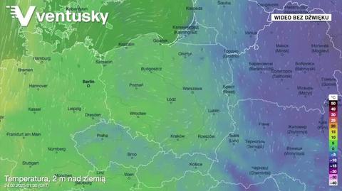 Prognozowana temperatura w najbliższych dniach