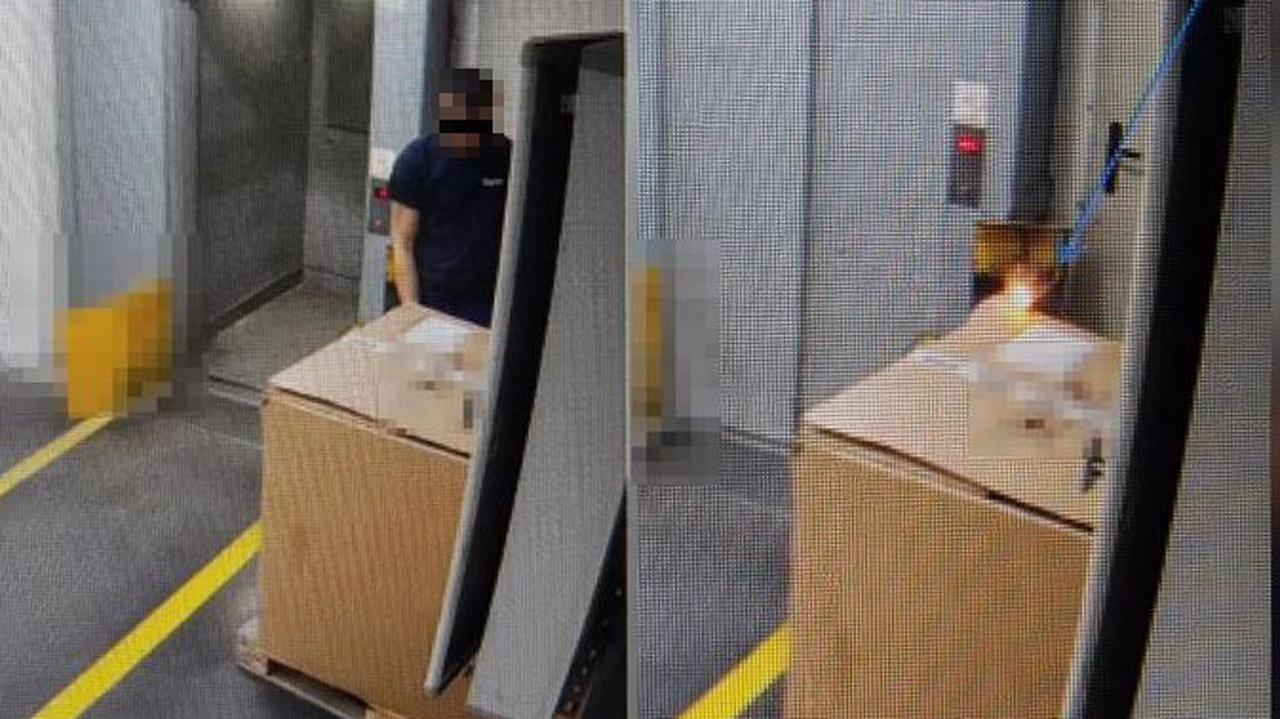 Podpalił w firmie kartonowe pudło i wrócił do pracy