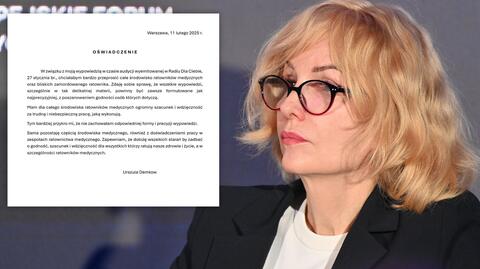 Urszula Demkow o zmarłym w Siedlcach ratowniku medycznym w wywiadzie dla RDC (27.01.2025 r.)