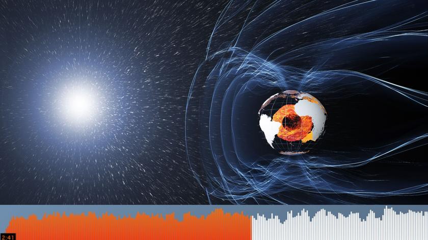 Niepokojące dźwięki pola magnetycznego Ziemi
