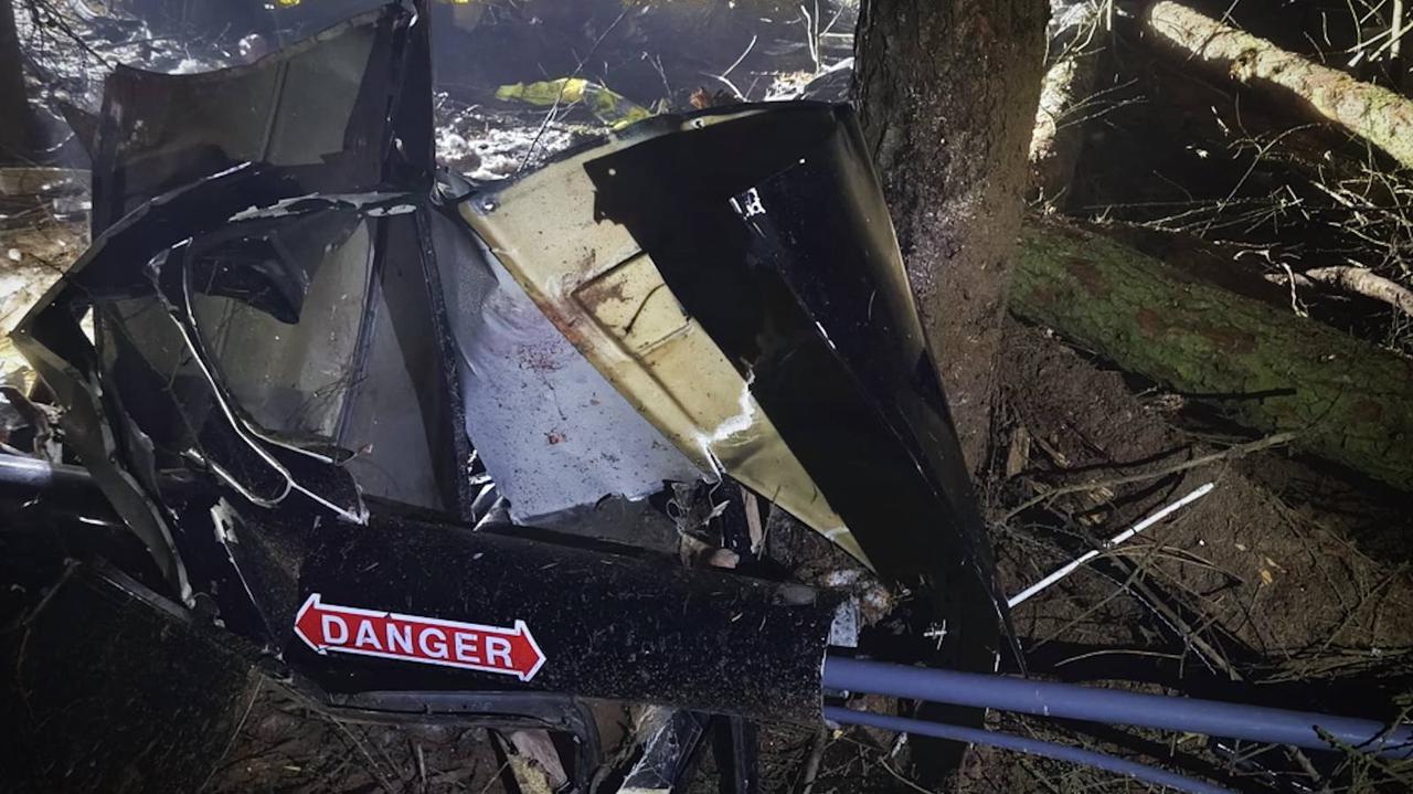 Dwaj mężczyźni zginęli w katastrofie śmigłowca. Byli ze sobą spokrewnieni