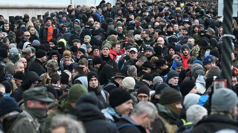 Organizacje antyfaszystowskie zorganizowały demonstrację przeciwko obchodom tak zwanego "Dnia Honoru" w Budapeszcie