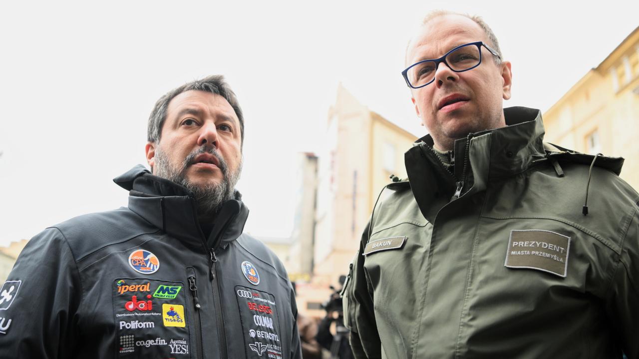 Matteo Salvini na polsko-ukraińskiej granicy. Prezydent Przemyśla Wojciech Bakun: skrajna bezczelność