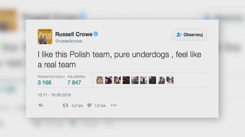 PZPN oficjalnie reaguje na tweety Russella Crowe&#039;a. Jest zaproszenie