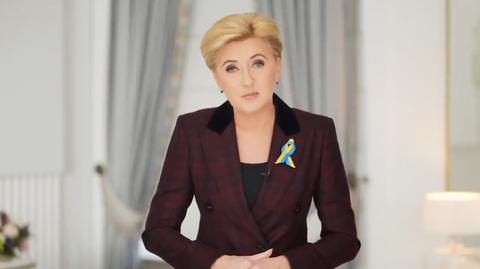 Pierwsza dama: cały świat powinien poznać prawdę o tragedii, która rozgrywa się teraz na Ukrainie