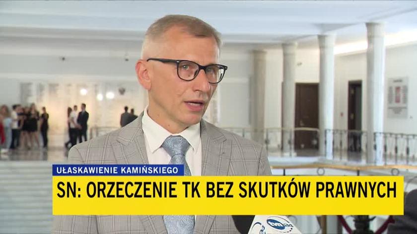 Kwiatkowski: Sąd Najwyższy stwierdził oczywistą oczywistość
