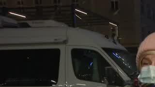 Uczestnicy manifestacji w Katowicach rozmawiali a reporterem TVN24