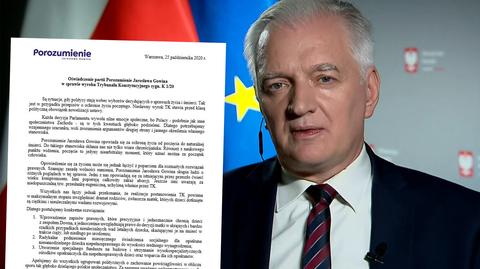 Oświadczenie Porozumienia Jarosława Gowina po wyroku Trybunału Konstytucyjnego w sprawie aborcji