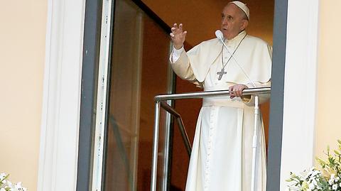 Papież Franciszek przemówił w oknie papieskim