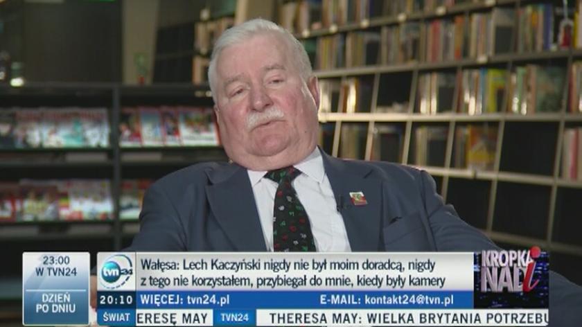 Lech Wałęsa o PiS