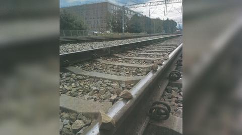 Nastolatkowie kładli kamienie na torach kolejowych w Krakowie. Zatrzymali ich funkcjonariusze SOK