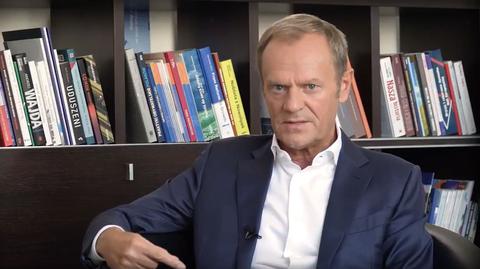 Tusk o przepisaniu majątku na żonę