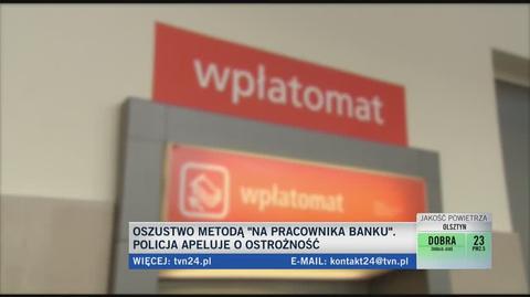 Oszustwo metodą "na pracownika banku" wciąż popularne