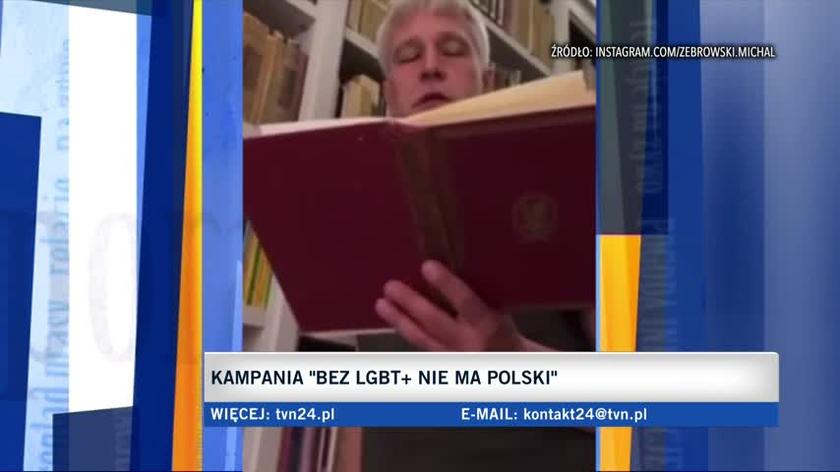 W kampanię "Bez LGBT+ nie ma Polski" zaangażowali się celebryci