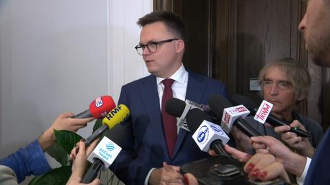 Szymon Hołownia o Kancelarii Sejmu: przyjdziemy z fajną ekipą, będzie nowy szef