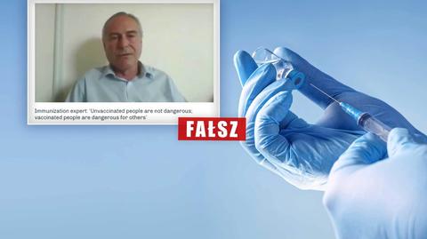 Kwarantanna dla zaszczepionych? To film z tezami "lidera alternatywnych teorii"