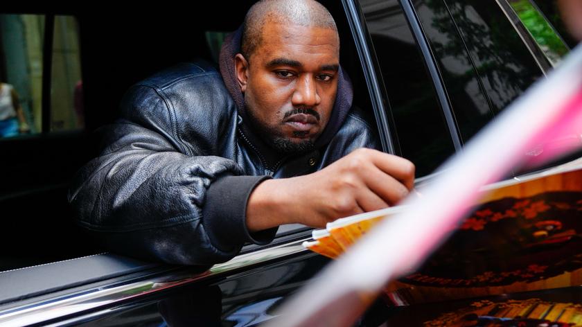 Kanye West na wiecu w Charleston