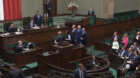 Marszałek Sejmu wykluczył z obrad Grzegorza Brauna