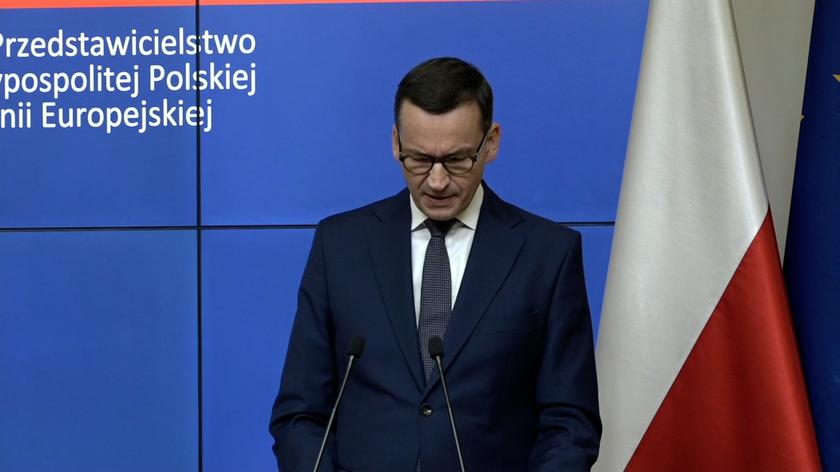 Morawiecki: eskalowanie konfliktu z Polską nie prowadzi do niczego dobrego