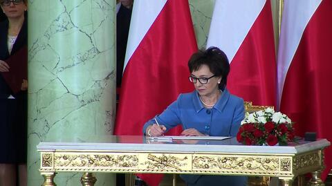 Elżbieta Witek została powołana na urząd ministra, członka Rady Ministrów