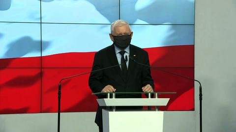Kaczyński: Zawarliśmy umowę z Partią Republikańską. Zakłada wspólny start w wyborach (nagranie z 29 października 2021 roku)
