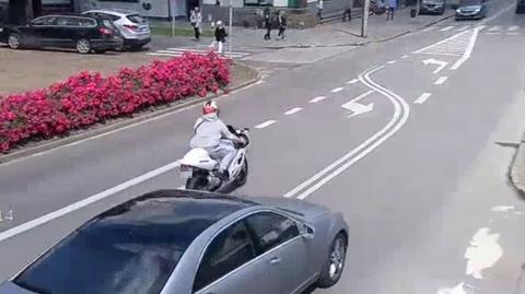 Motocyklista został ukarany