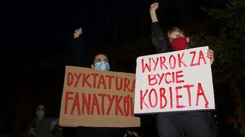Protesty w Poznaniu, Gdańsku, Łodzi, Krakowie i Szczecinie w związku orzeczeniem Trybunału Konstytucyjnego w sprawie aborcji