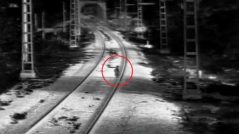 Trzylatek spacerował samotnie po torach. Pociąg zatrzymał się tuż przed nim