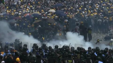 Zamieszki w Hongkongu. "Będzie nas coraz więcej"