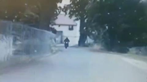Motocyklista ucieczkę przed policją zakończył w rowie