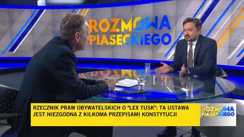 "Lex Tusk". Środek zaradczy zamiast kary? Wiącek: jest na to nazwa w nauce prawa