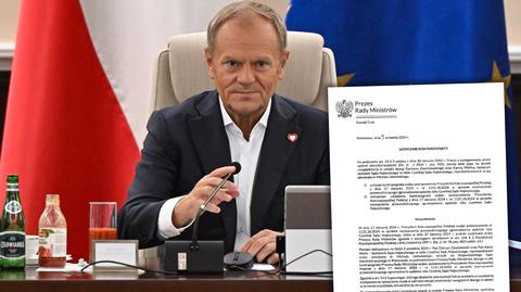 Tusk o kontrasygnacie: nastąpił błąd