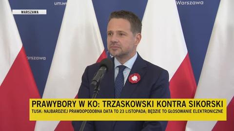 Trzaskowski: nasz kandydat musi mieć absolutną pewność, że jesteśmy jak jedna pięść