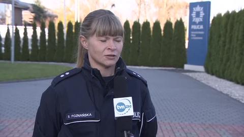 Podkomisarz Barbara Poznańska, oficer prasowa policji w Częstochowie o chłopcu w oknie życia