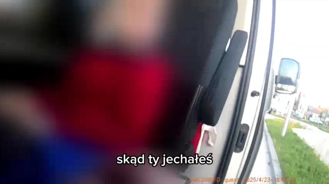 Czterolatek ścigał się z tatą i tak się rozpędził, iż go zgubił. Nagranie