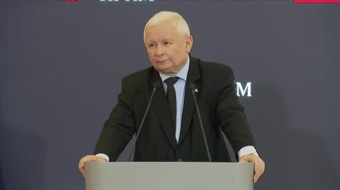 Dziennikarze dopytywali Kaczyńskiego o jego odejście z rządu