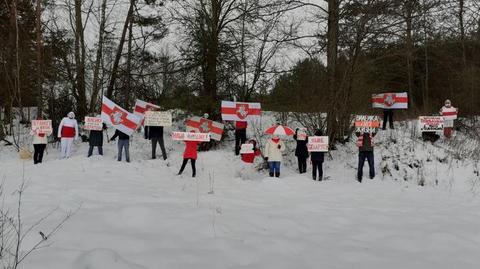 "Żyje Białoruś!" Przeciwnicy Łukaszenki kontynuują protesty 
