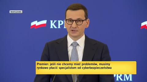 Premier Morawiecki o nowelizacji budżetu na 2022 rok i inflacji