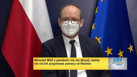 Przydacz: jeśli będzie konkretna oferta pomocy ze strony Niemiec, chętnie porozmawiamy