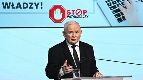 Kaczyński pytany o dotacje według uznania. "Nie ma w tym nic sprzecznego z prawem"