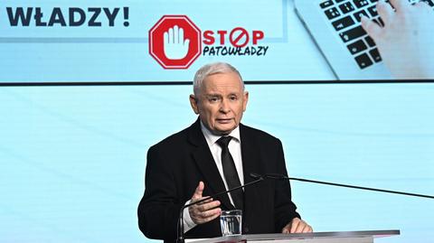 Kaczyński pytany o dotacje według uznania. "Nie ma w tym nic sprzecznego z prawem"