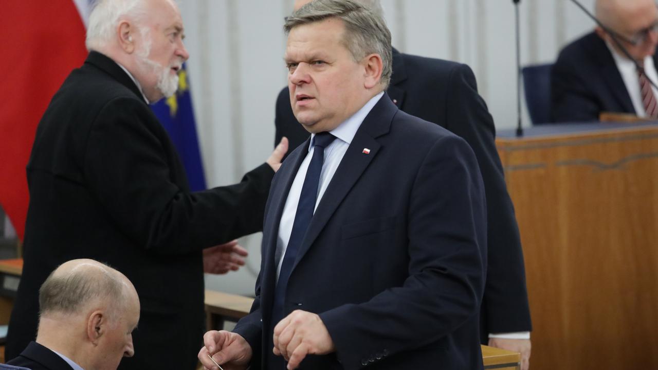 Przerwany wywiad z senatorem PiS. "Skandaliczne zachowanie"