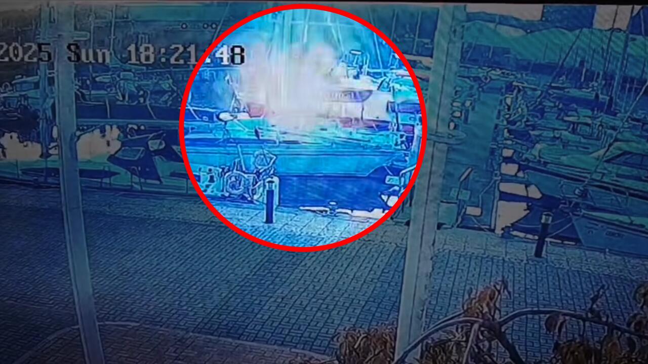Wybuch na jachcie w Kołobrzegu