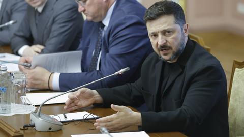 "Uważam, że źle się to skończy". Zełenski o sytuacji w Polsce
